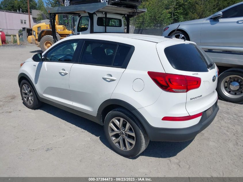 2016 KIA SPORTAGE LX - KNDPBCAC0G7870240