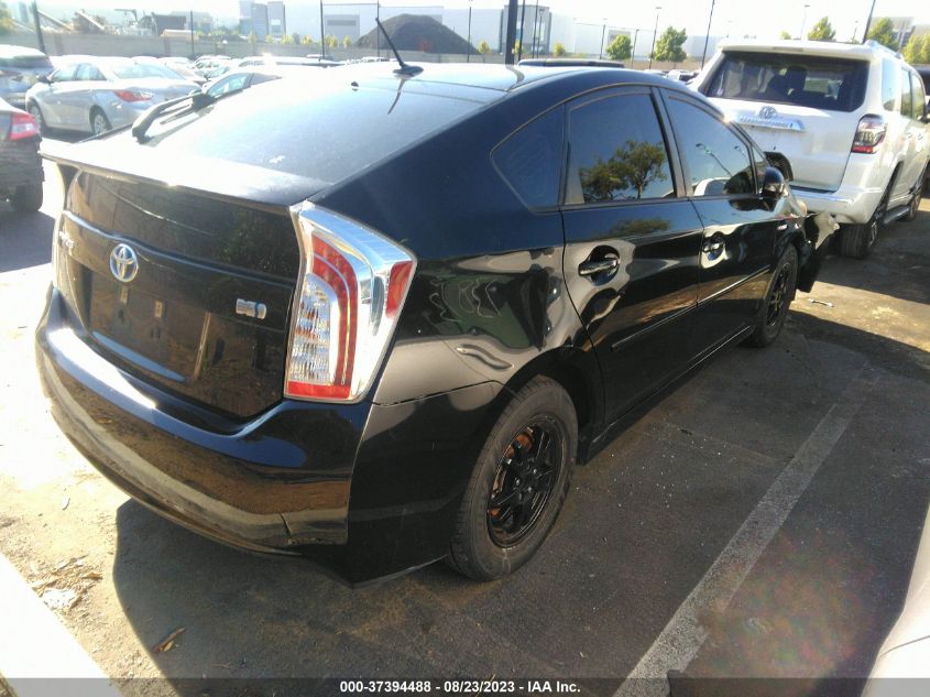 2013 TOYOTA PRIUS ONE/TWO/THREE/FOUR/FIVE - JTDKN3DU2D5689654