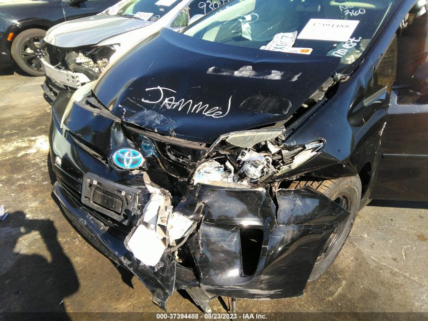 2013 TOYOTA PRIUS ONE/TWO/THREE/FOUR/FIVE - JTDKN3DU2D5689654