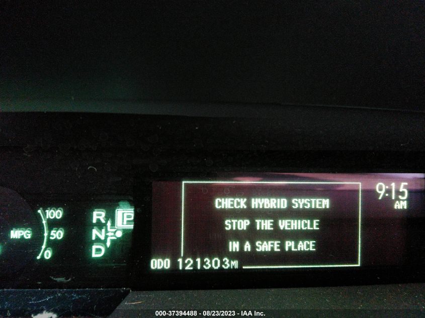 2013 TOYOTA PRIUS ONE/TWO/THREE/FOUR/FIVE - JTDKN3DU2D5689654