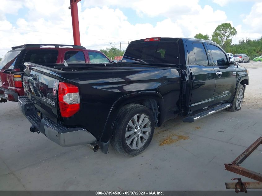 2014 TOYOTA TUNDRA 4WD TRUCK LTD 5TFBW5F10EX402412