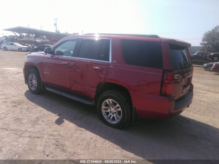 2015 CHEVROLET TAHOE K1500 LS - 1GNSKAKC3FR190548