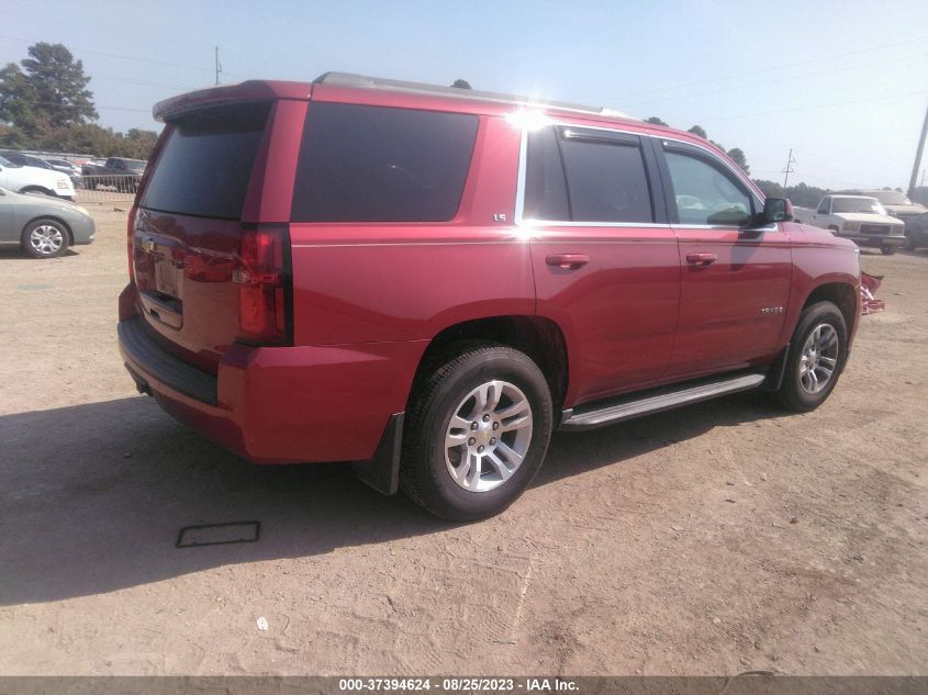 2015 CHEVROLET TAHOE K1500 LS - 1GNSKAKC3FR190548