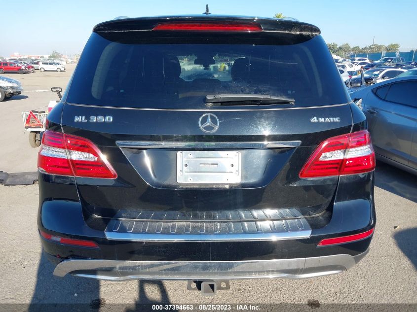 2014 MERCEDES-BENZ M-CLASS ML 350 - 4JGDA5HB2EA310391