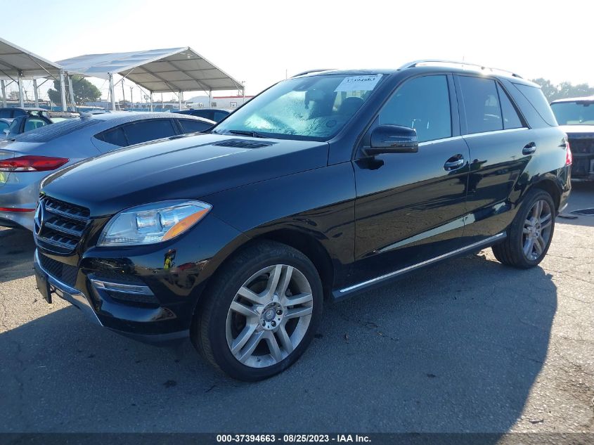 2014 MERCEDES-BENZ M-CLASS ML 350 - 4JGDA5HB2EA310391