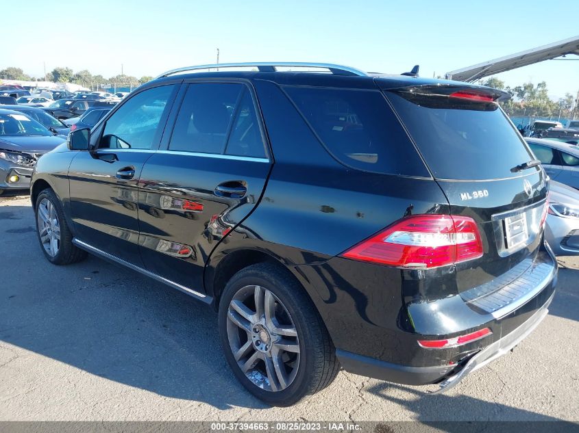 2014 MERCEDES-BENZ M-CLASS ML 350 - 4JGDA5HB2EA310391