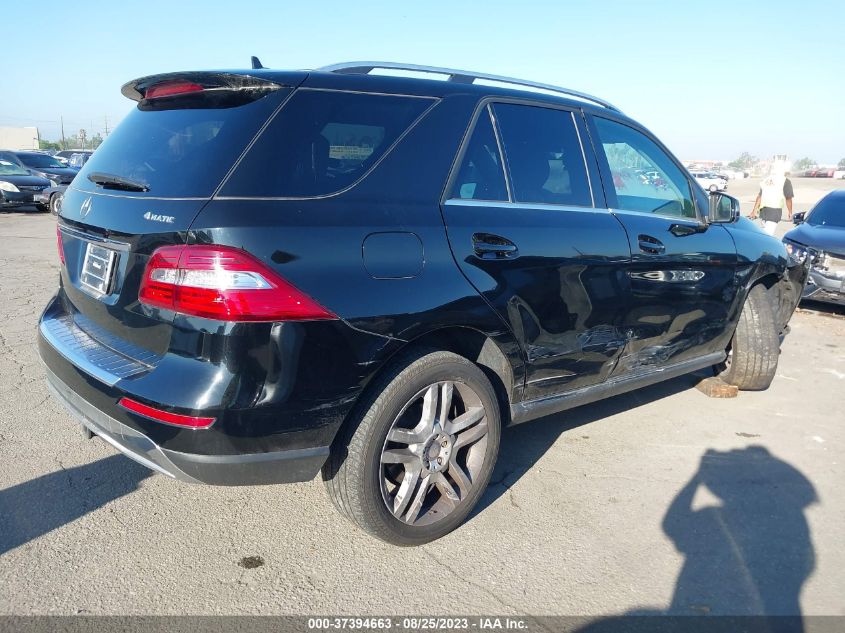 2014 MERCEDES-BENZ M-CLASS ML 350 - 4JGDA5HB2EA310391