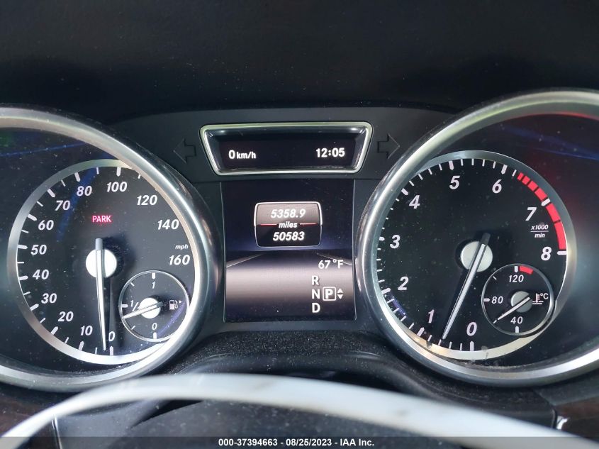 2014 MERCEDES-BENZ M-CLASS ML 350 - 4JGDA5HB2EA310391