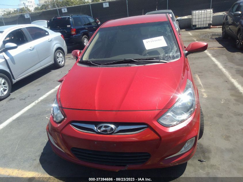 2013 HYUNDAI ACCENT GLS - KMHCU4AE7DU442027