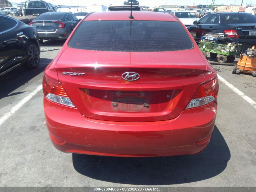 2013 HYUNDAI ACCENT GLS - KMHCU4AE7DU442027