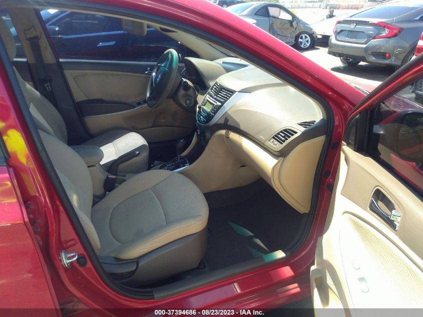 2013 HYUNDAI ACCENT GLS - KMHCU4AE7DU442027