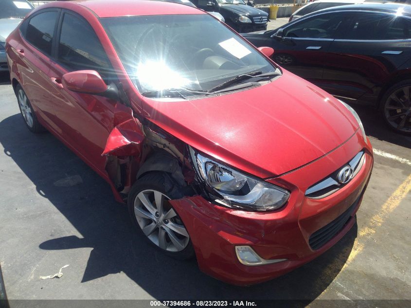 2013 HYUNDAI ACCENT GLS - KMHCU4AE7DU442027