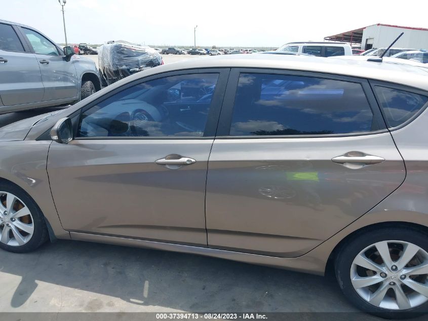 2013 HYUNDAI ACCENT SE - KMHCU5AE5DU083119