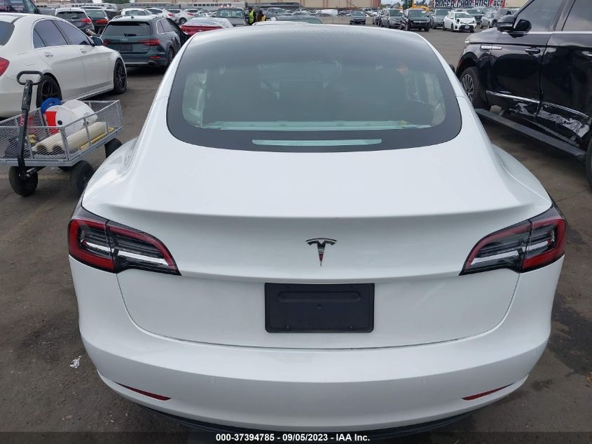 2022 TESLA MODEL 3 - 5YJ3E1EA5NF295983