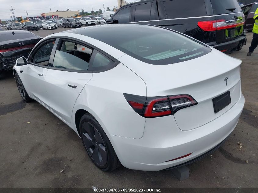 2022 TESLA MODEL 3 - 5YJ3E1EA5NF295983