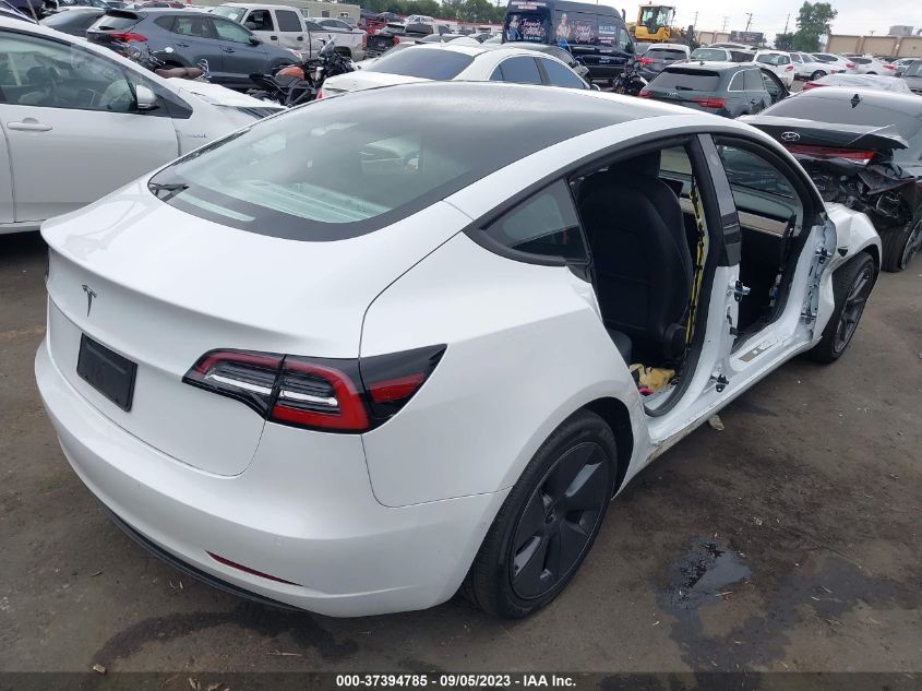 2022 TESLA MODEL 3 - 5YJ3E1EA5NF295983