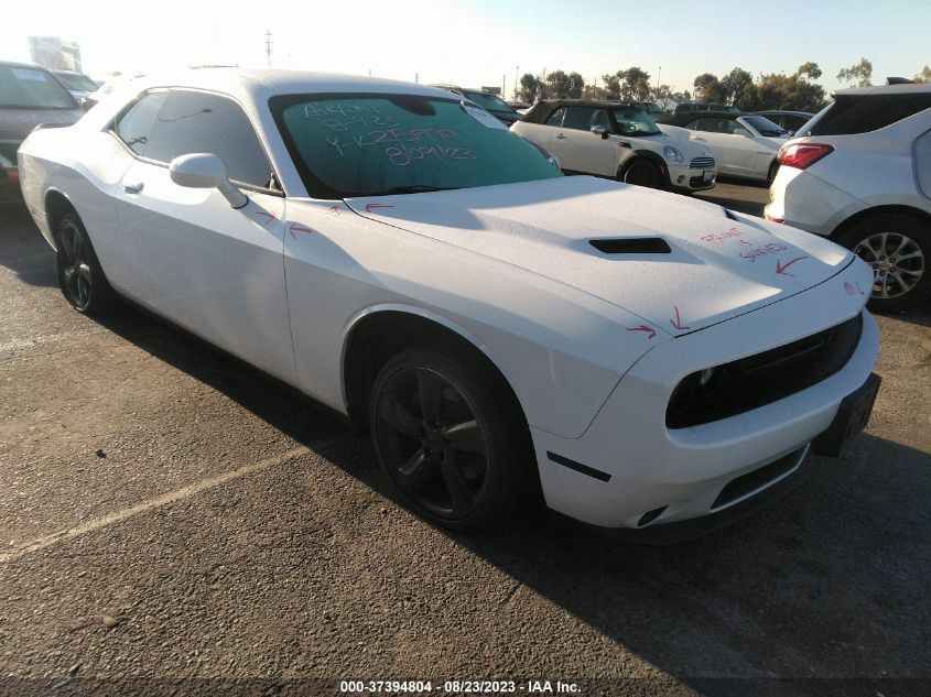 2016 DODGE CHALLENGER SXT - 2C3CDZAG8GH353985