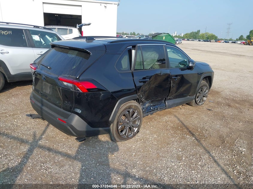 VIN 4T3B6RFV9NU073790 2022 TOYOTA RAV4 HYBRID XLE PREMIUM