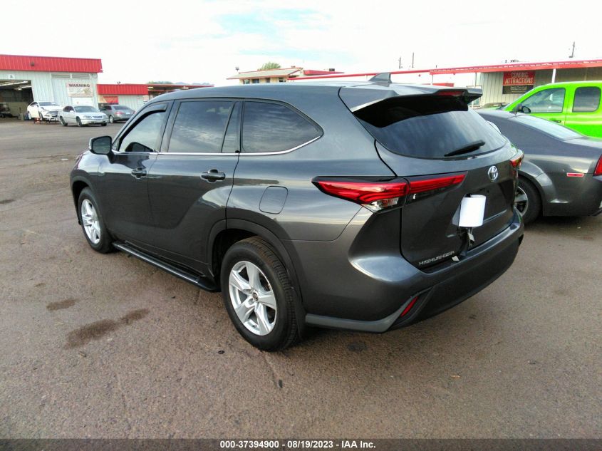 2020 TOYOTA HIGHLANDER L - 5TDCZRAH7LS508740