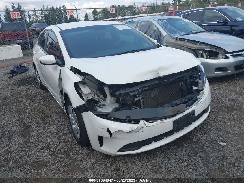 2017 KIA FORTE LX - 3KPFK4A74HE050829