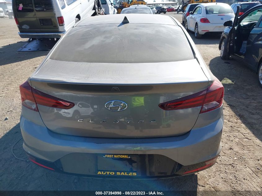 2019 HYUNDAI ELANTRA VALUE EDITION - 5NPD84LF5KH416617