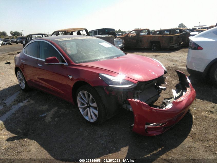 5YJ3E1EA4JF163789 TESLA MODEL 3 MID RANGE BATTERY 2018