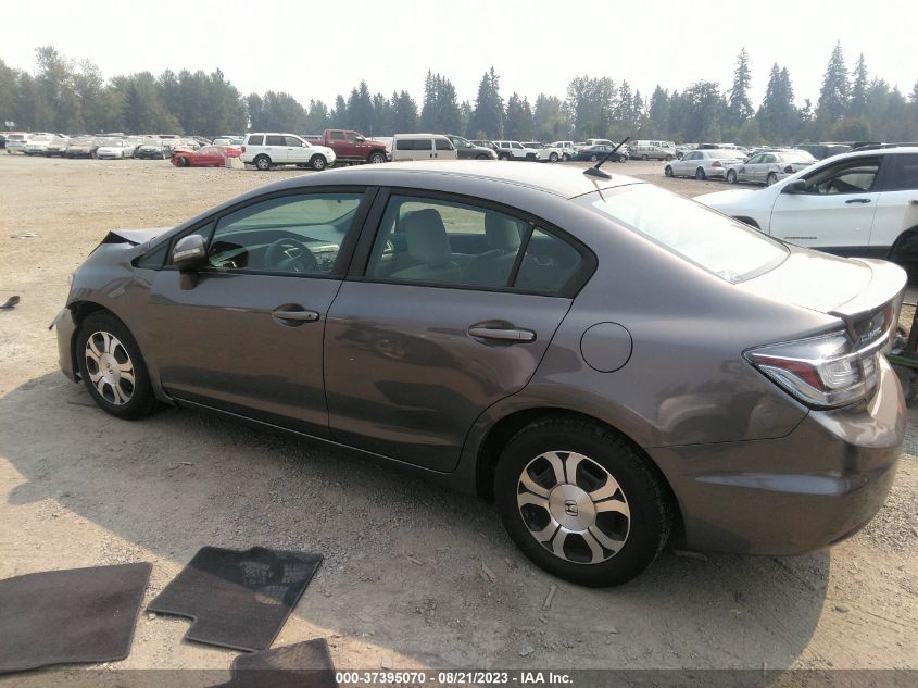 2013 HONDA CIVIC HYBRID - 19XFB4F27DE000126