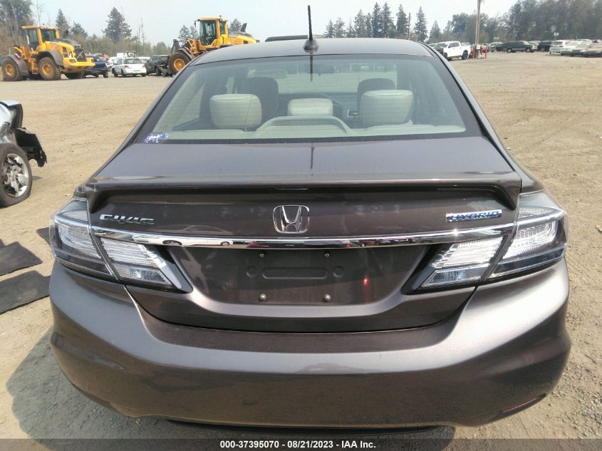 2013 HONDA CIVIC HYBRID - 19XFB4F27DE000126