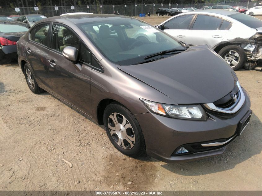 2013 HONDA CIVIC HYBRID - 19XFB4F27DE000126