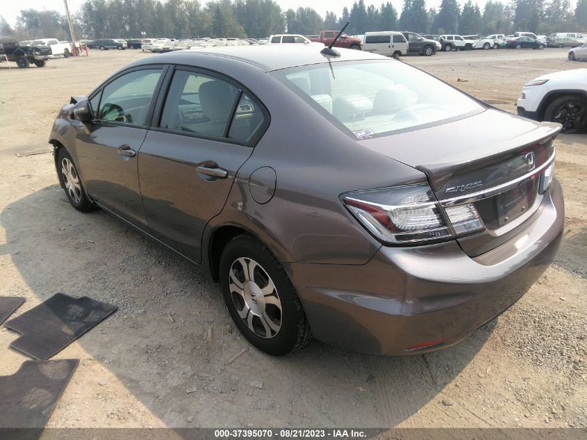 2013 HONDA CIVIC HYBRID - 19XFB4F27DE000126