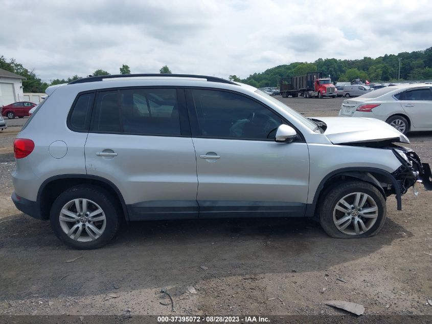 2017 VOLKSWAGEN TIGUAN - WVGAV7AX6HK040699