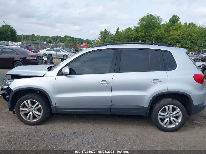 2017 VOLKSWAGEN TIGUAN - WVGAV7AX6HK040699