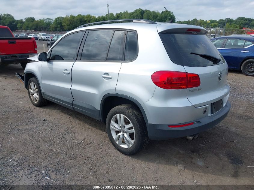 2017 VOLKSWAGEN TIGUAN - WVGAV7AX6HK040699