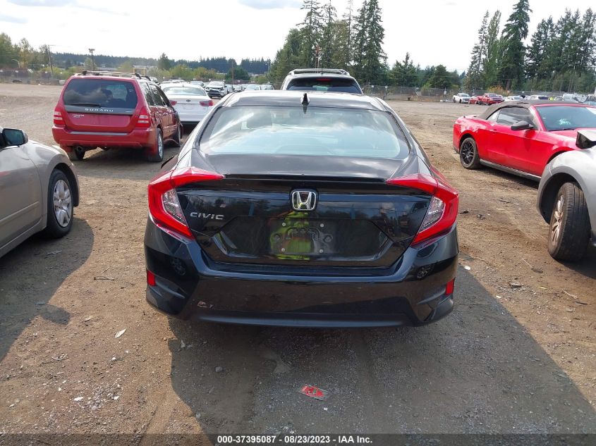2018 HONDA CIVIC SEDAN EX-L - JHMFC1F76JX036178