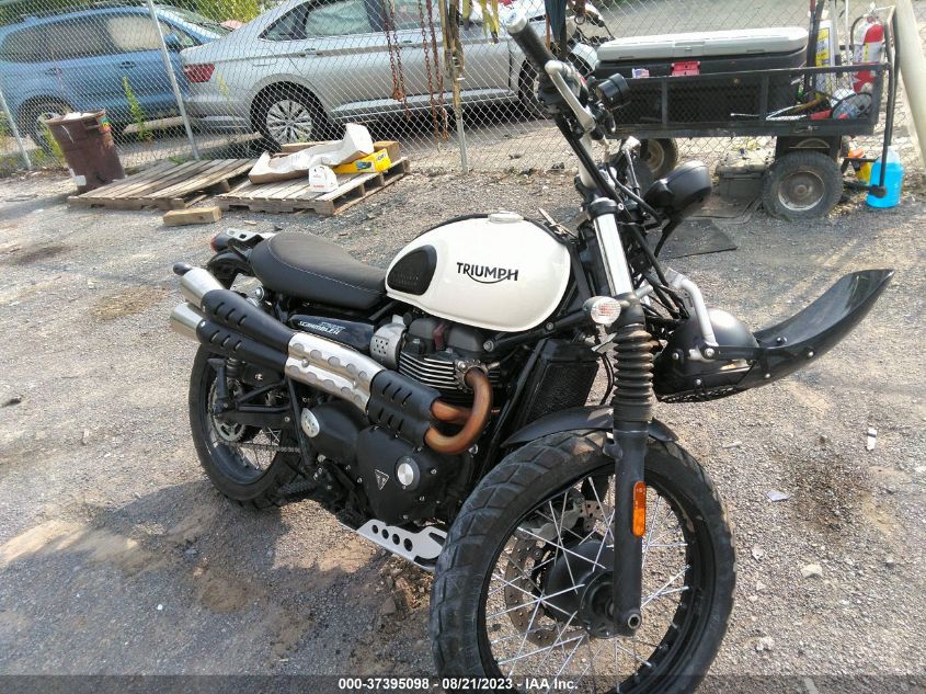 2019 TRIUMPH MOTORCYCLE STREET SCRAMBLER - SMTD44GN6KT925612