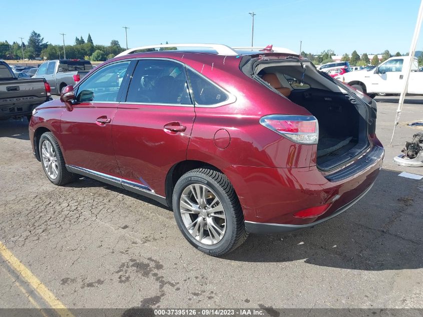 2013 LEXUS RX 350 - JTJBK1BA4D2026879