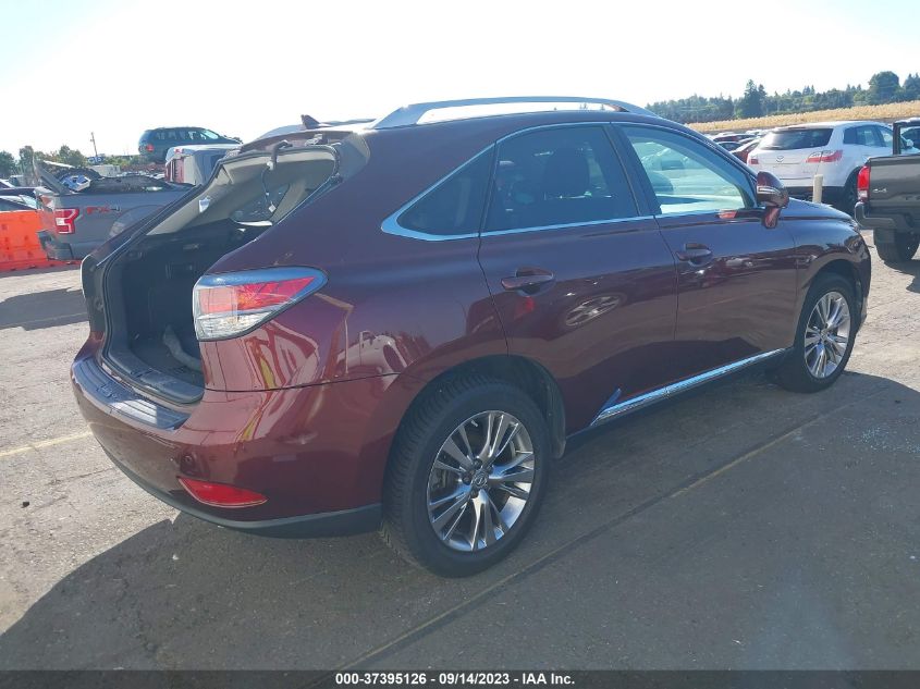 2013 LEXUS RX 350 - JTJBK1BA4D2026879