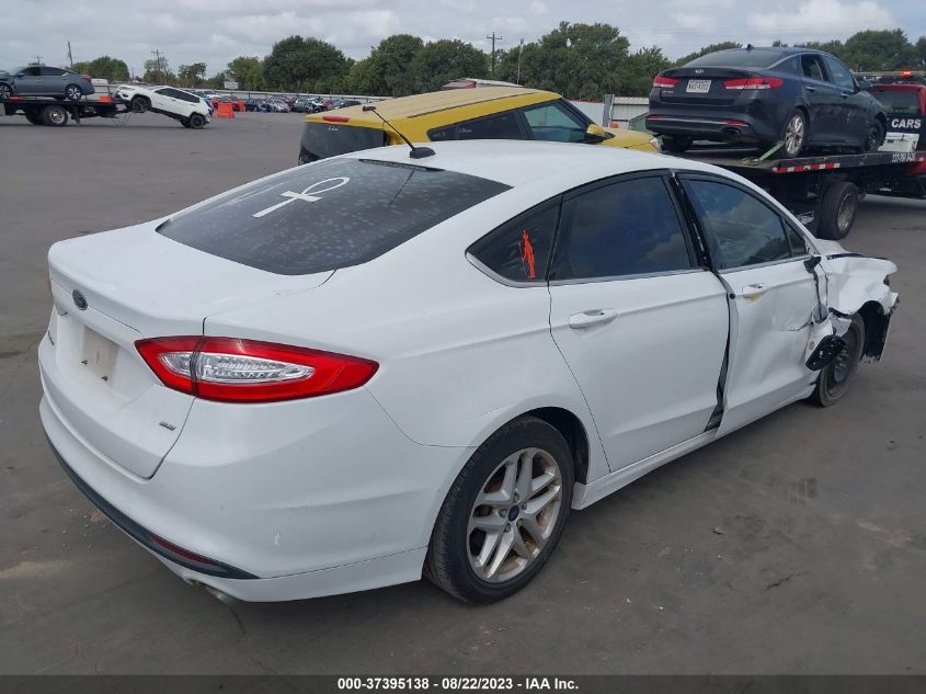 2014 FORD FUSION SE - 3FA6P0H72ER339380