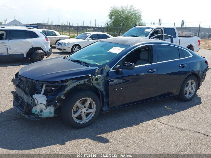 2016 CHEVROLET MALIBU LS - 1G1ZB5ST1GF351179