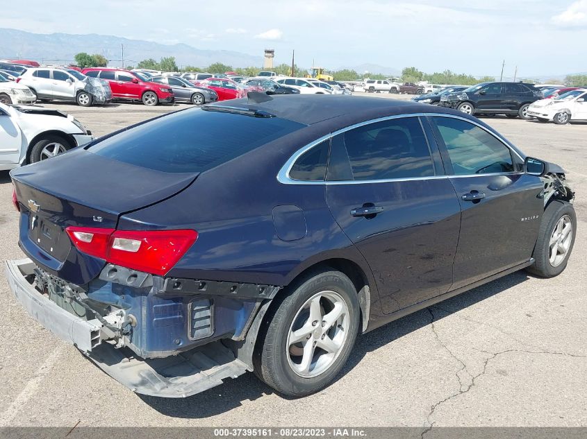 2016 CHEVROLET MALIBU LS - 1G1ZB5ST1GF351179