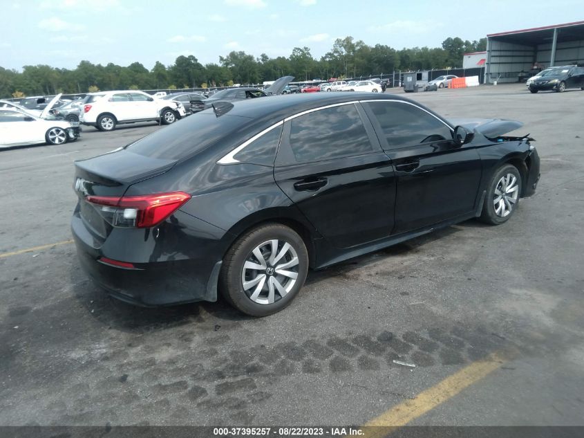 2022 HONDA CIVIC SEDAN LX - 2HGFE2F22NH558615