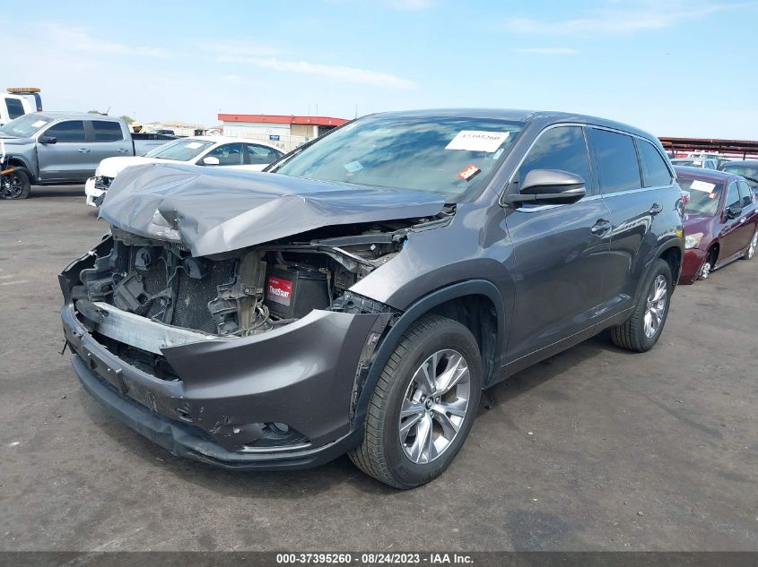 2016 TOYOTA HIGHLANDER LE - 5TDZKRFH5GS180005