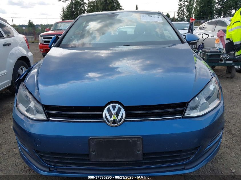 2015 VOLKSWAGEN GOLF TSI S - 3VW917AU6FM093897