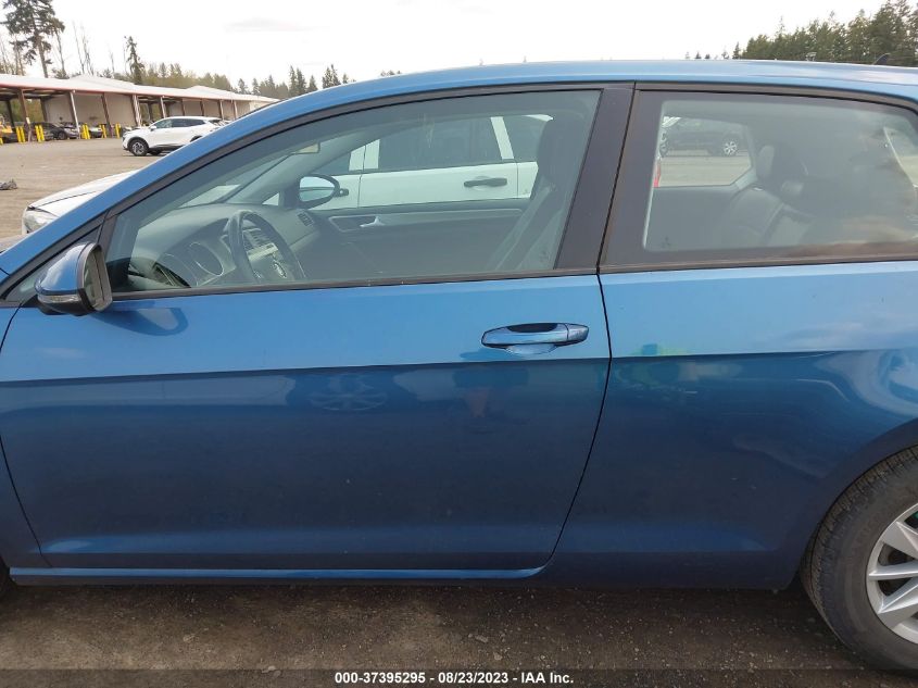 2015 VOLKSWAGEN GOLF TSI S - 3VW917AU6FM093897