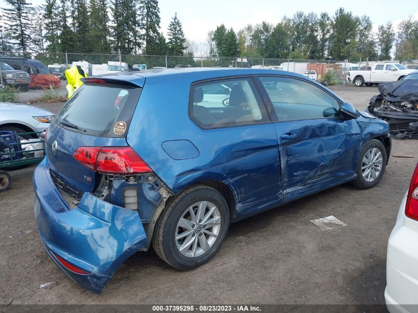 2015 VOLKSWAGEN GOLF TSI S - 3VW917AU6FM093897