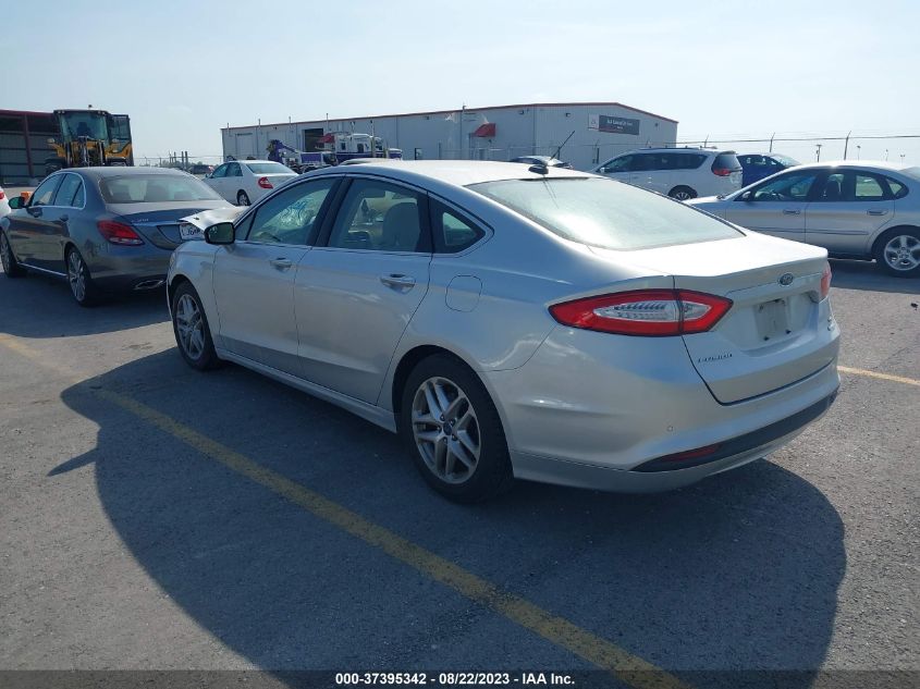 2013 FORD FUSION SE - 3FA6P0HR2DR268746