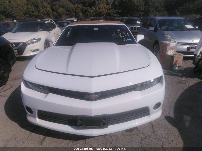 2014 CHEVROLET CAMARO LT - 2G1FB3D35E9214398