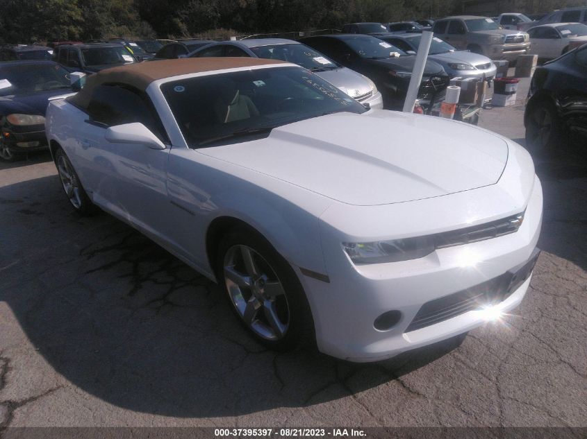 2014 CHEVROLET CAMARO LT - 2G1FB3D35E9214398