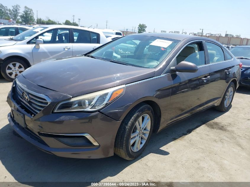 2015 HYUNDAI SONATA 2.4L SE - 5NPE24AF3FH036089