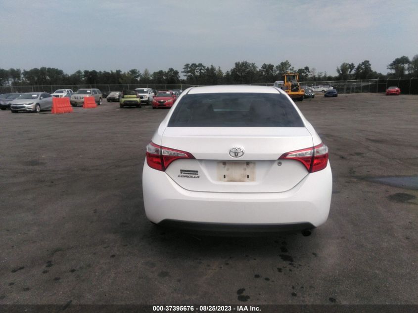 2015 TOYOTA COROLLA L/LE/S/S PLUS/LE PLUS - 2T1BURHE9FC380620